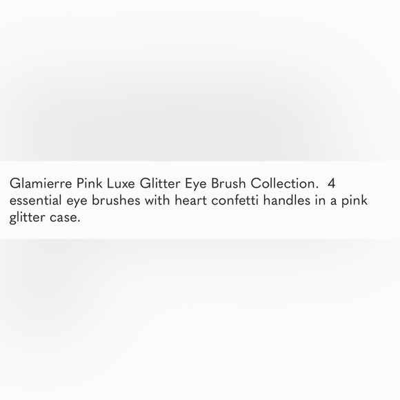 Glamierre Pink Makeup Brush Set of 4 - Picture 11 of 11